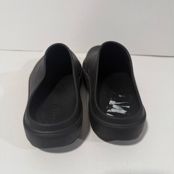 Oofos Women's OOClog Mule Clog Slip On Closed Toe Black 6 - Picture 7 of 7